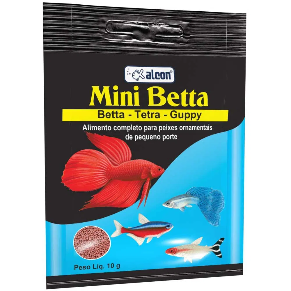 Ração Mini Betta Alcon - 10g