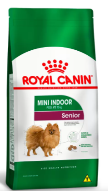 Royal Canin Mini Indoor para Cães Senior de Porte Pequeno 2,5kg