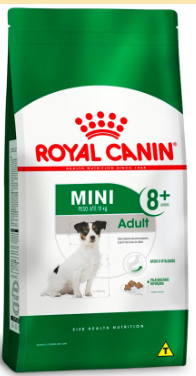 Royal Canin Mini Adult 8+ para Cães Adultos de Porte Pequeno 2,5kg 