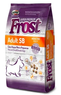 Ração Frost Cães Adultos Raças Pequenas e Mini Supra - 2,5 kg
