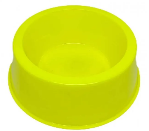 Comedouro Pet Toys - Amarelo Neon 300ml