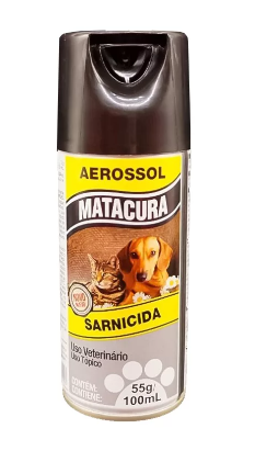 Sarnicida Matacura Aerossol para Cães e Gatos 100 ml