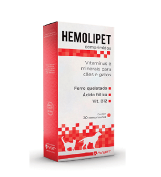 Suplemento Alimentar Hemolipet Avert 30 comprimidos