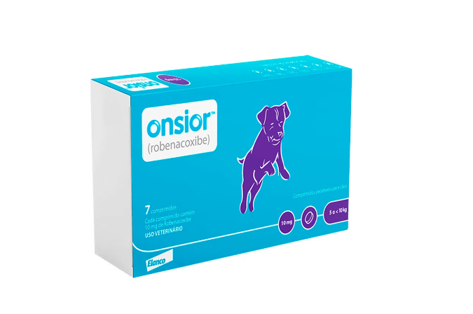 Onsior 10mg Anti-inflamatório para Cães - 7 comprimidos