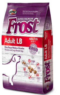 Ração Frost Adult LB Cães Adultos Raças Grandes - 15Kg