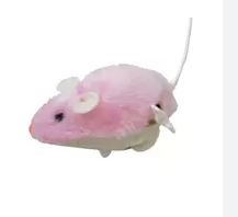 Brinquedo Rato com Fricção Rosa