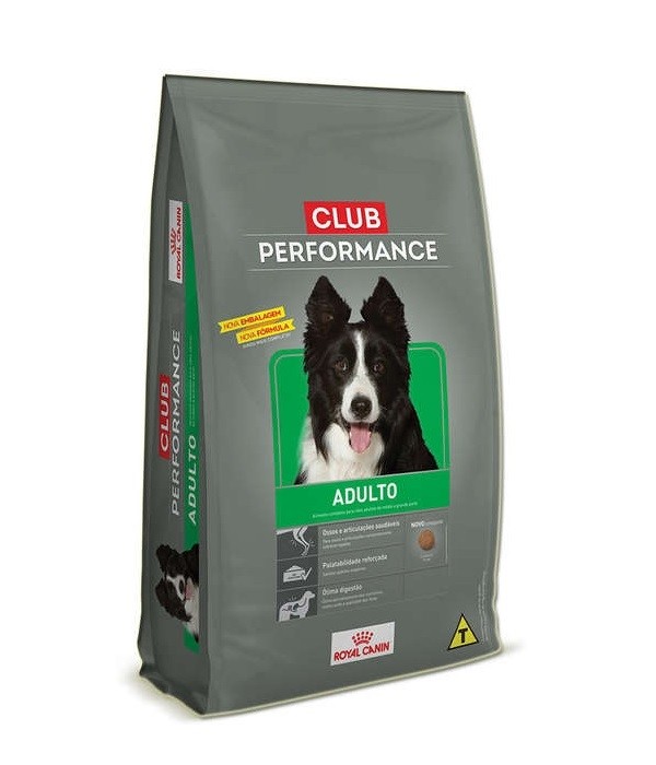 Ração Royal Canin Club Performance para Cães Adultos - 2,5Kg