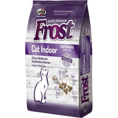 Ração Seca Supra Frost Cat Indoor Gatos Adultos, Castrados ou de Ambientes Internos 1.5kg