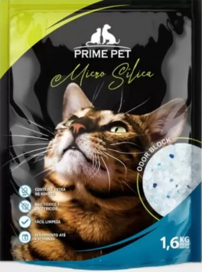 Areia Prime Pet Micro Sílica - 1,6kg