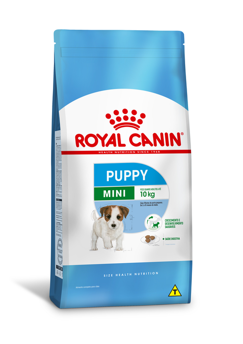 Royal Canin Ração Mini Puppy para Cães Filhotes de Raças Pequenas - 7,5kg