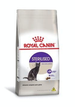 Royal Canin Ração Sterilised para Gatos Adultos Castrados - 1,5kg