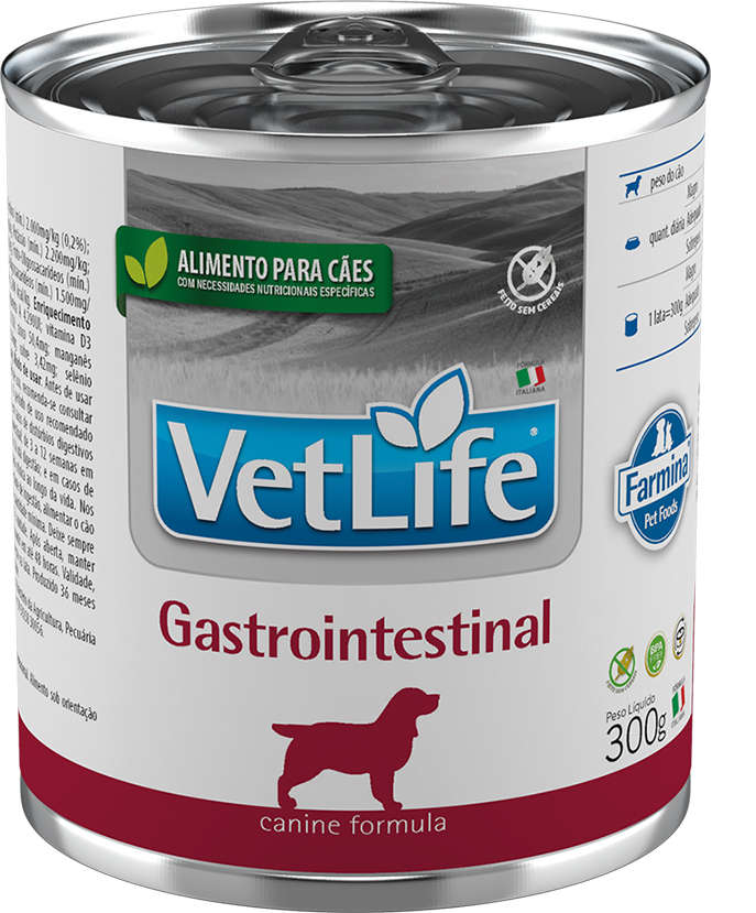 Ração Úmida Farmina Vet Life Gastrointestinal para Cães 300g