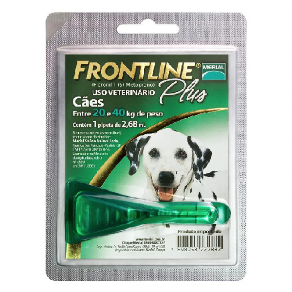 Frontline Plus para Cães de 20 a 40 Kg