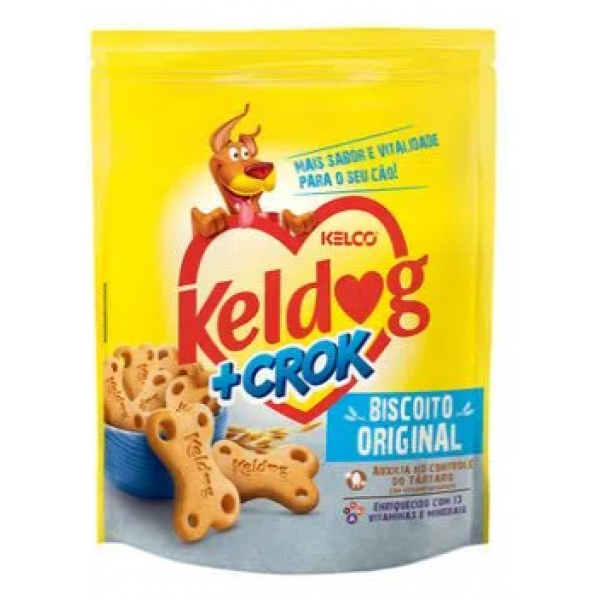 Biscoito Keldog +Crock Original para Cães  400g