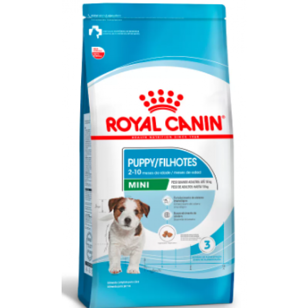 Royal Canin Mini Puppy para Cães Filhotes de Porte Pequeno 2,5kg 