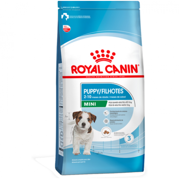 Royal Canin Ração Mini Puppy para Cães Filhotes de Raças Pequenas - 1kg