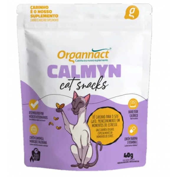 Calmyn Cat Snacks Organnact 40g