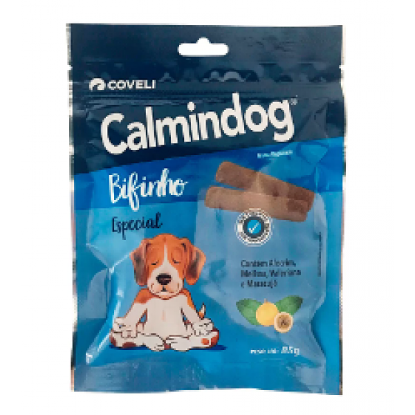 Petisco Funcional Coveli Calmindog Bifinho para Cães - 85 g