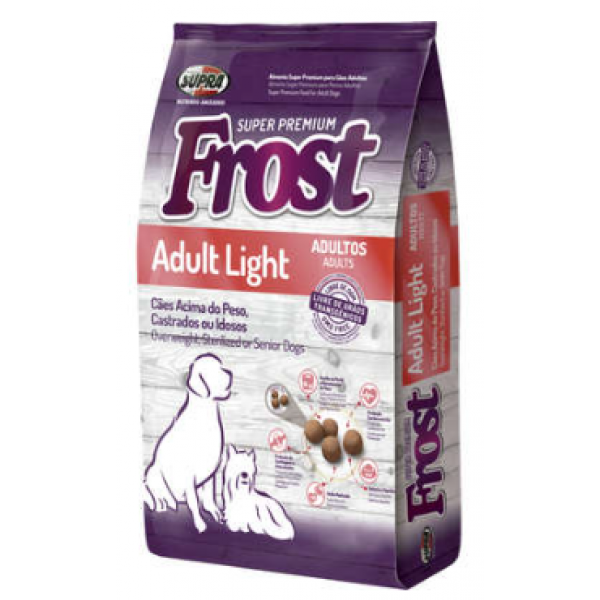 Ração Frost Adult Light Cães Adultos Acima do Peso, Idosos e Castrados - 2,5kg