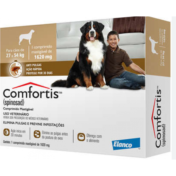 Antipulgas Elanco Comfortis - 1620 mg - Para Cães de 27 a 54 Kg