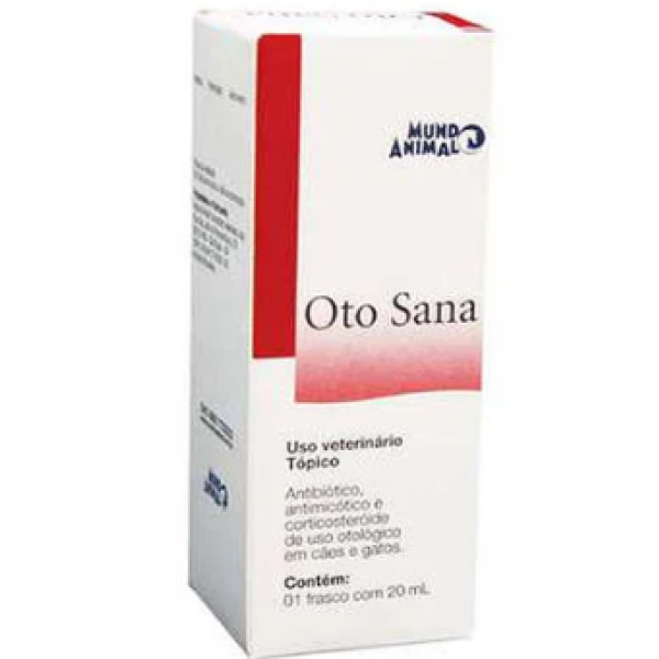 Antibiótico Oto Sana Premium - 20 mL