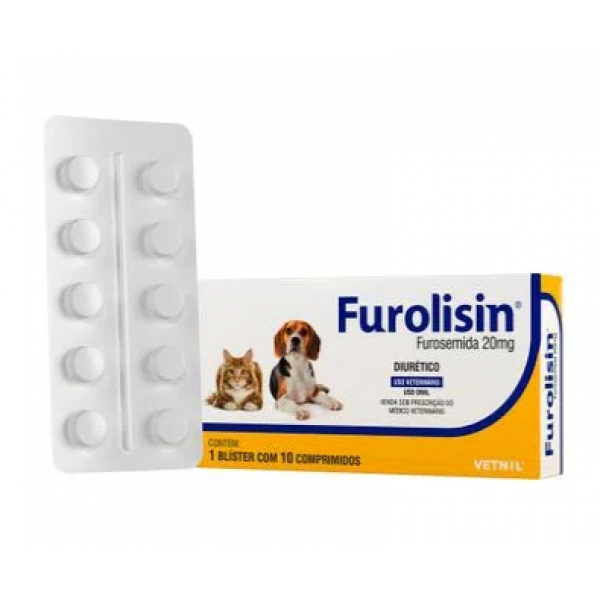 Furolisin 20mg 10 comprimidos