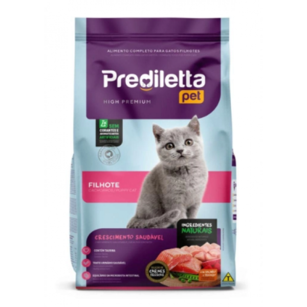 Ração Prediletta Pet Alimento Para Gatos Filhotes 2,5kg