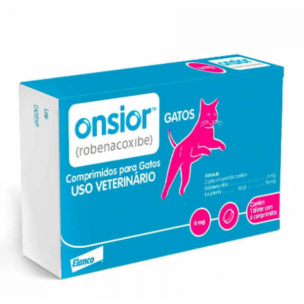 Anti-inflamatório Onsior para Gatos - 6mg