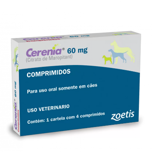 Cerenia Zoetis 60mg 4 Comprimidos