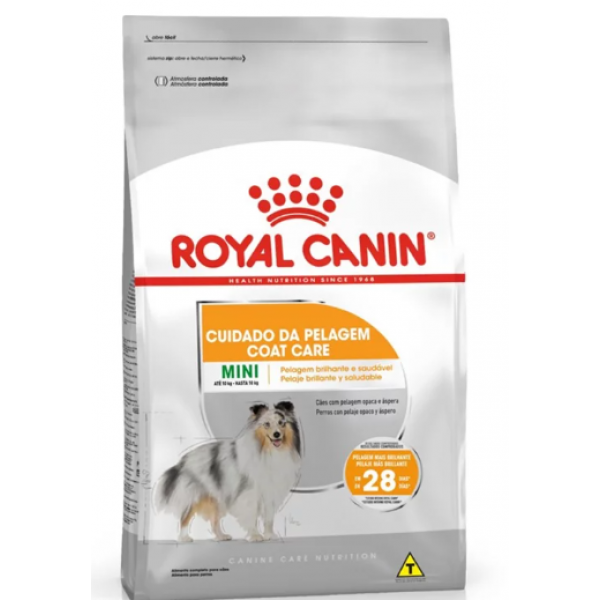 Ração Royal Canin Mini Cuidado Da Pelagem Coat Care Para Cães Adultos De Porte Pequeno 2,5kg