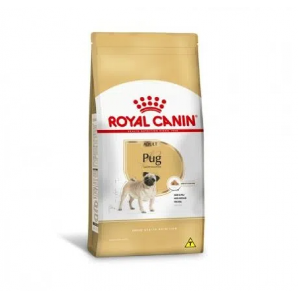 Ração Royal Canin para Cães Adultos da Raça Pug 7.5kg 