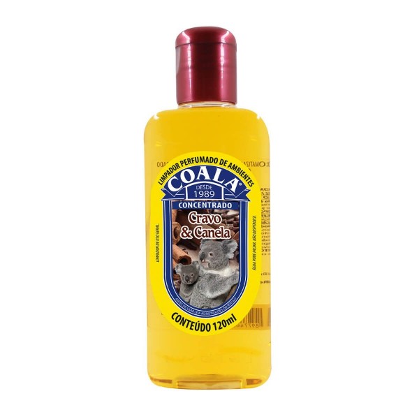 Coala Essências - Limpador Perfumado de Ambientes Cravo e Canela 120 ml 