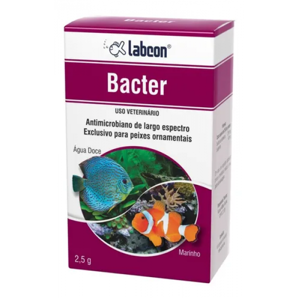 Antimicrobiano para Peixes Ornamentais Labcon - 2,5g