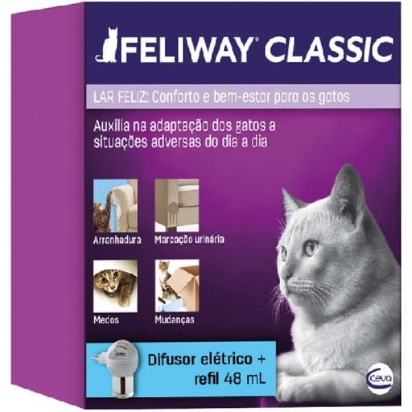 Feliway Classic Ceva Difusor + Refil 48 ml