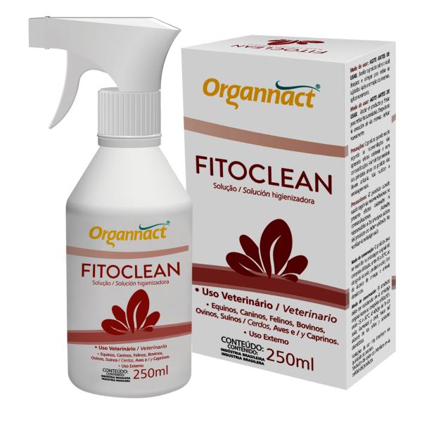 Higienizador Para Ferimentos Organnact Fitoclean 250ml