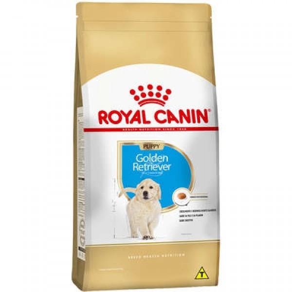 Ração Seca Royal Canin Puppy Golden Retriever para Cães Filhotes 12kg