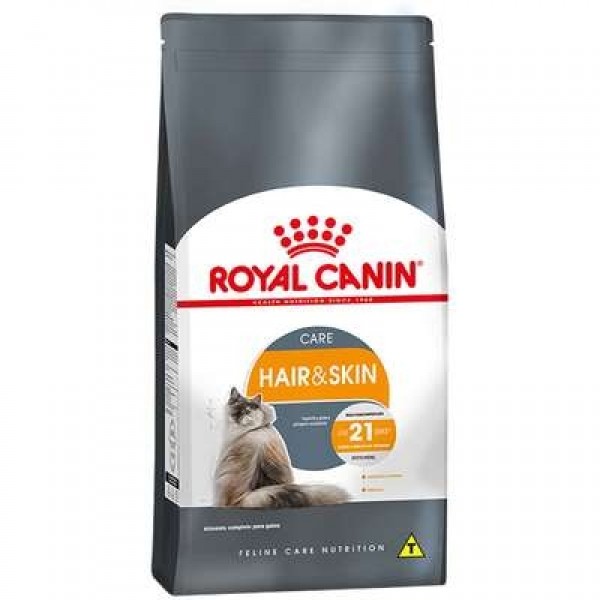 Royal Canin Ração Gatos Pele e Pelagem - 1,5kg