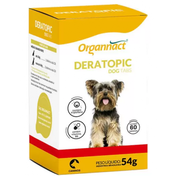  Deratopic Cães Organnact  54 g