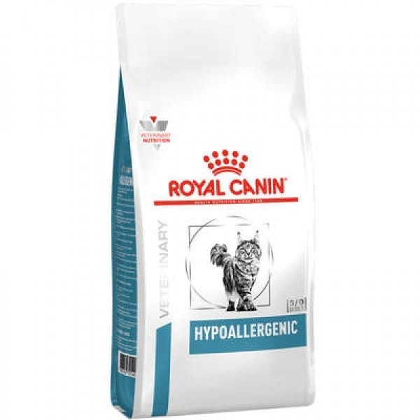 Royal Canin Ração Feline Hypoallergenic para Gatos com Alergia Alimentar - 4kg