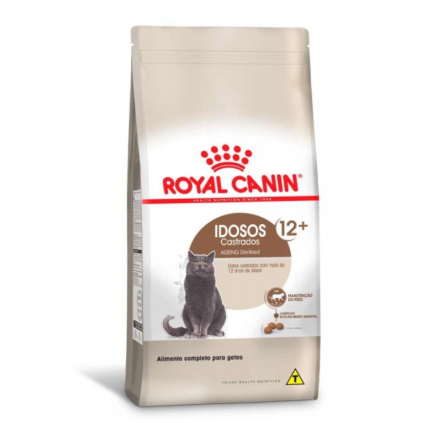 Royal Canin Ração Sterilised para Gatos Castrados 12+ - 400g