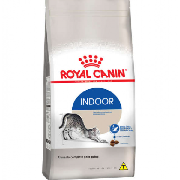 Royal Canin Ração Indoor para Gatos Adultos Ambientes Internos - 1,5kg