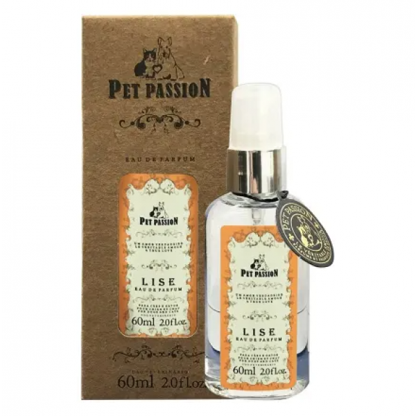 Pet Passion Perfume para Cães e Gatos Lise - 60ml
