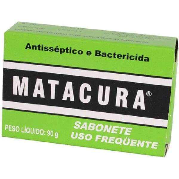 Sabonete Antisséptico e Bactericida Matacura - 90g