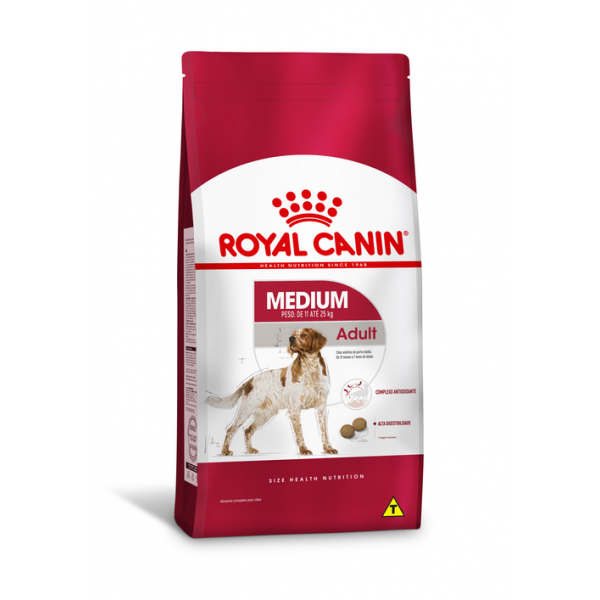 Ração Royal Canin Medium Adult - 2,5Kg