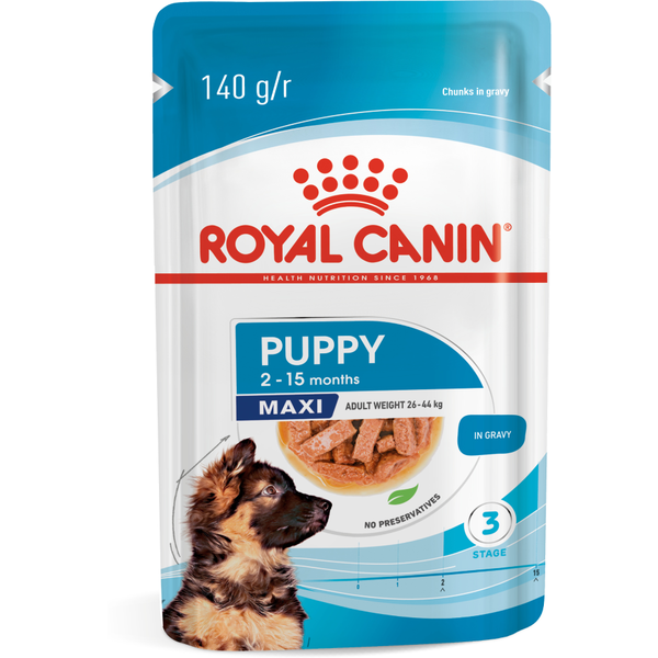 Royal Canin Ração Úmida Maxi Puppy para Cães Filhotes - 140g