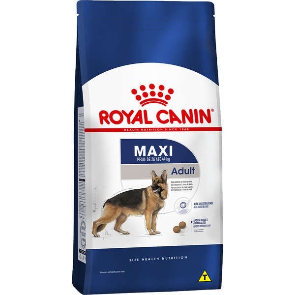 Royal Canin Ração Maxi Adult para Cães Adultos Raças Grandes - 15 kg