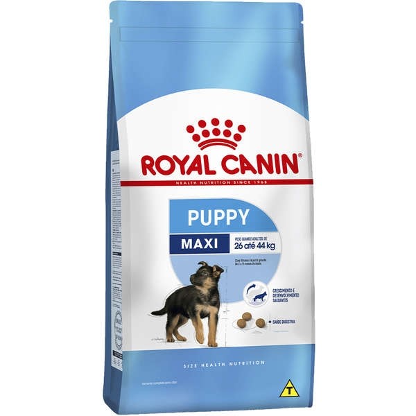 Ração Royal Canin Maxi Junior para Cães Filhotes de Raças Grandes de 2 a 15 Meses de Idade - 15Kg