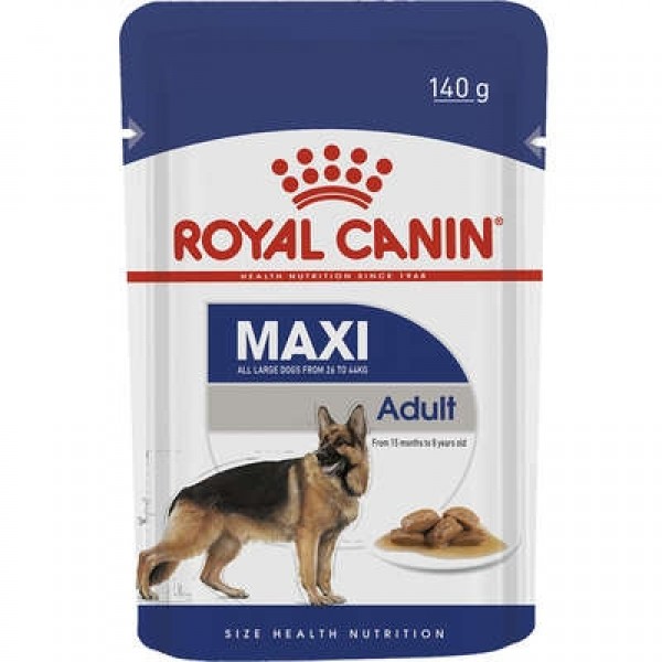 Royal Canin Ração Úmida Maxi Adult para Cães Adultos Raças Grandes - 140g
