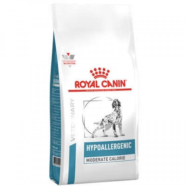 Royal Canin Hypoallergenic Moderate Calorie para Cães Adultos - 10,1kg