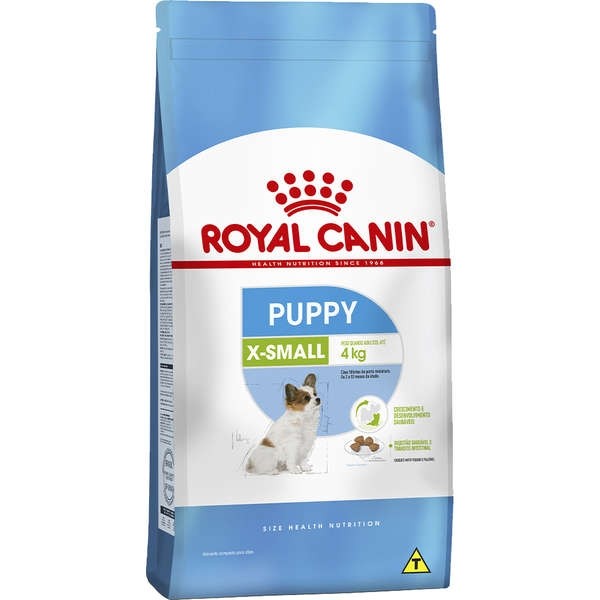 Royal Canin Ração X-Small Puppy para Cães Filhotes de Raças Pequenas - 1kg
